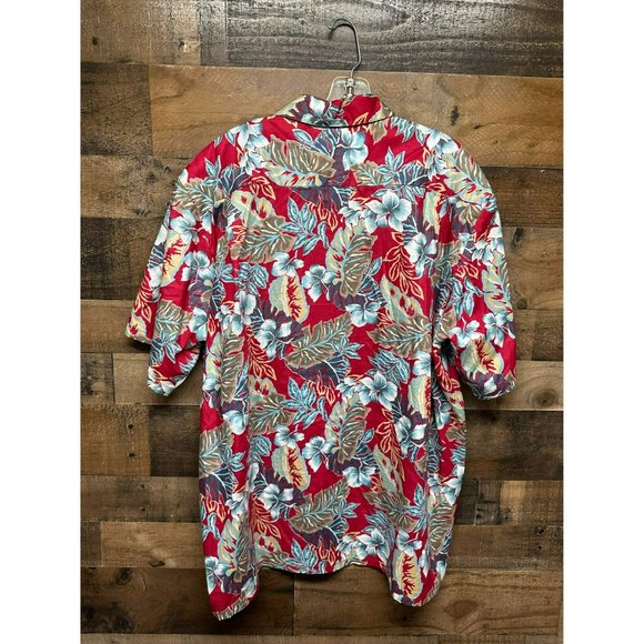 VTG Barefoot Paradise Men's Short Sleeve Button Up Size 2XL*Made in USA* - Picture 4 of 4